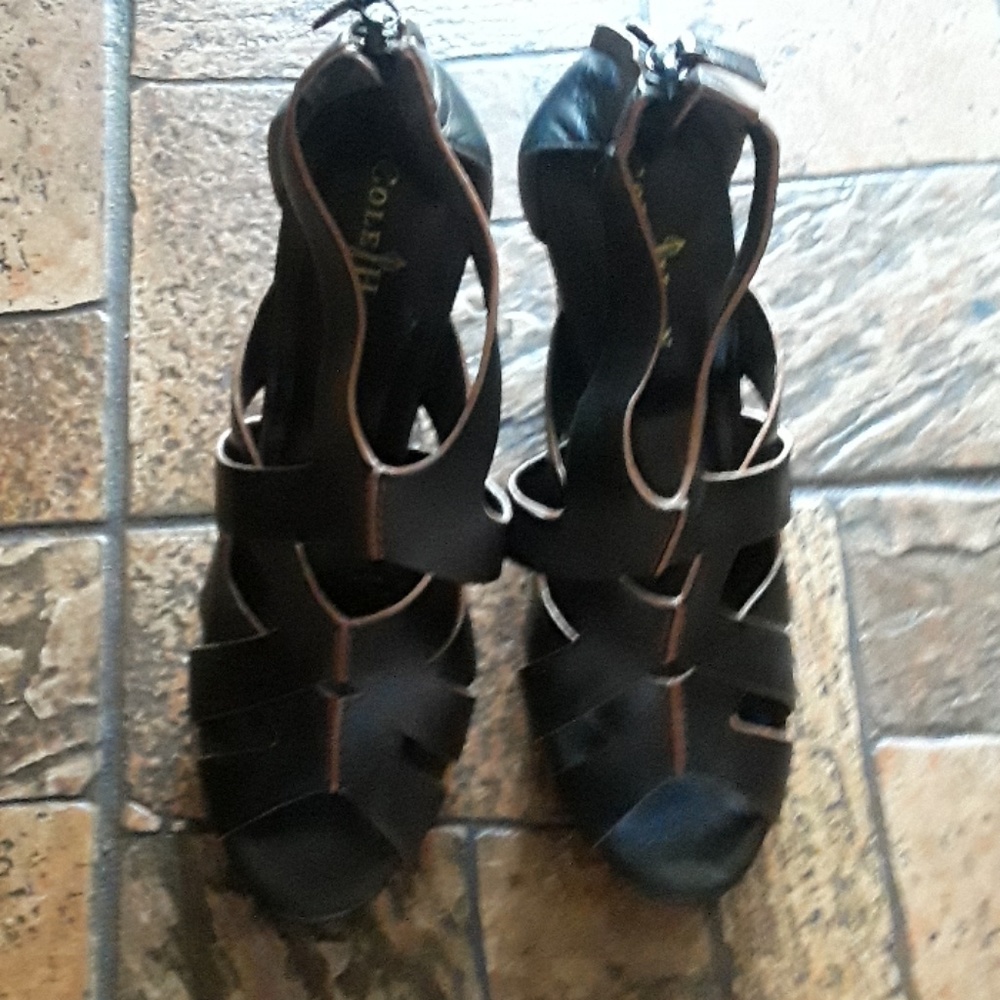 Cole Haanwedge heel sandals